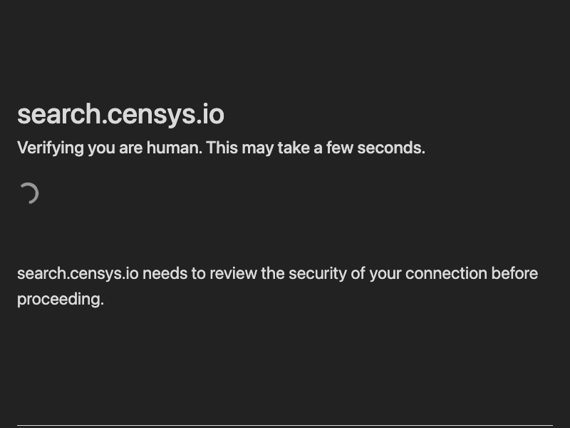 Censys Search API