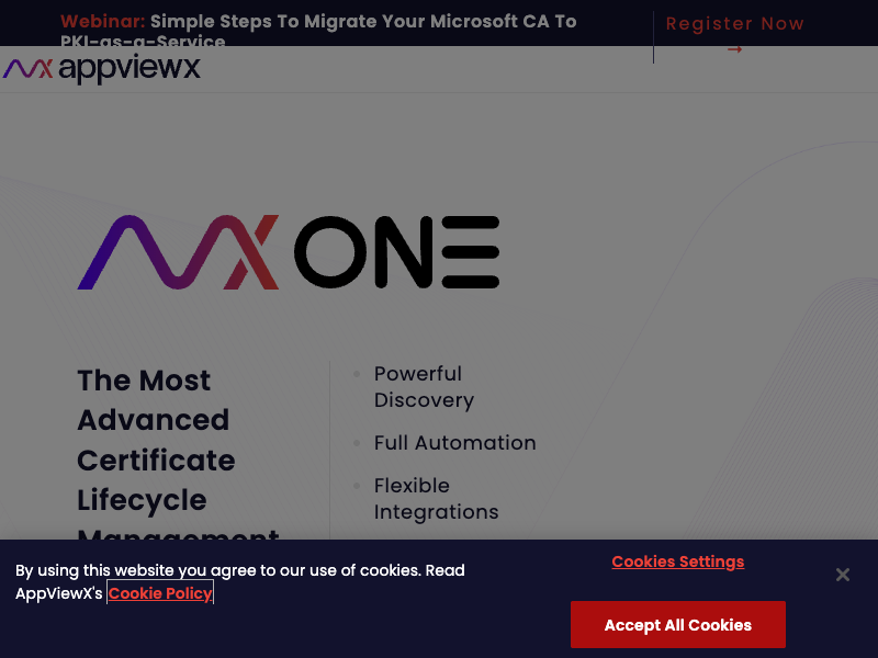 AppViewX API