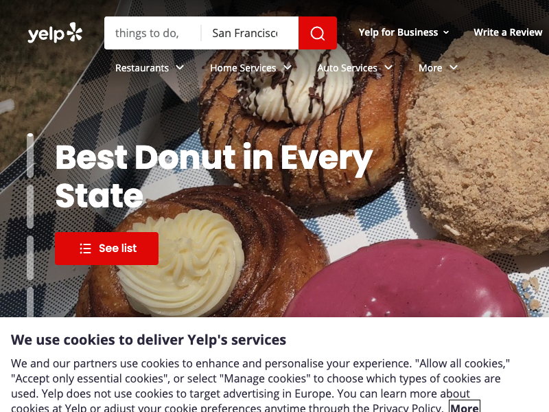 Yelp Fusion API