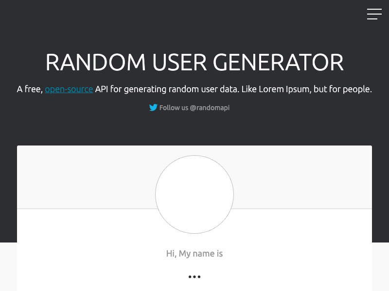 RandomUser API