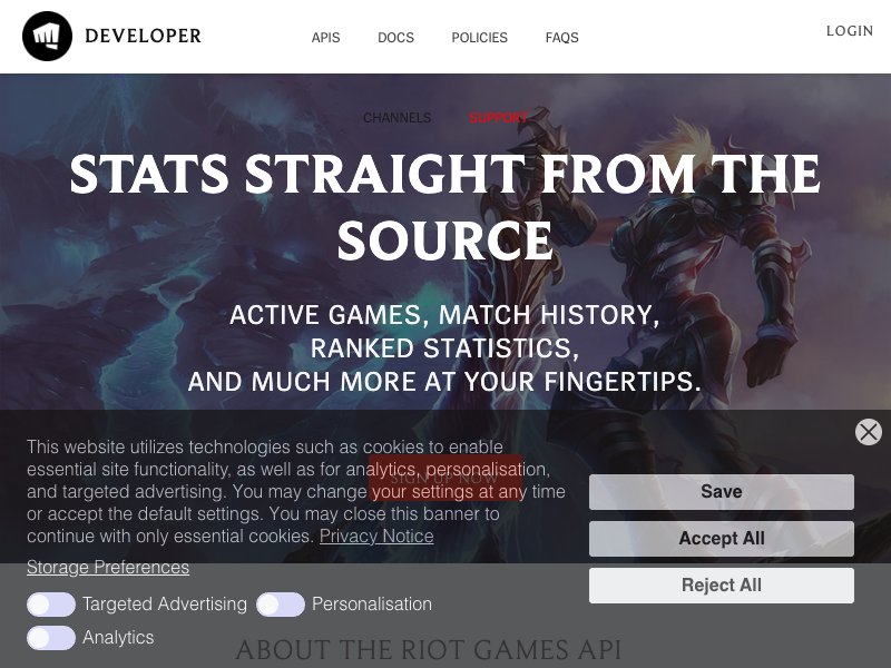 Riot Games API