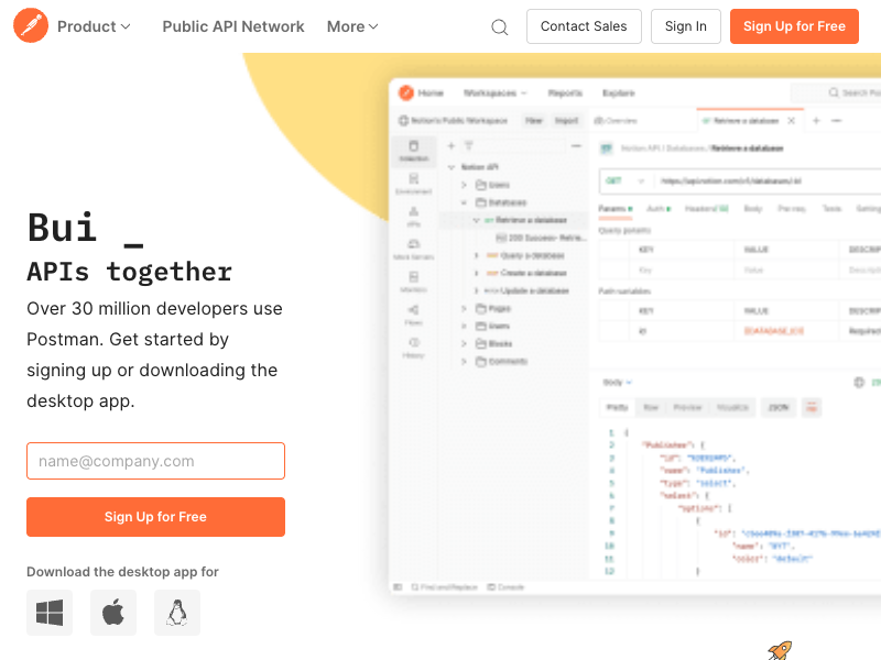 Postman API Network