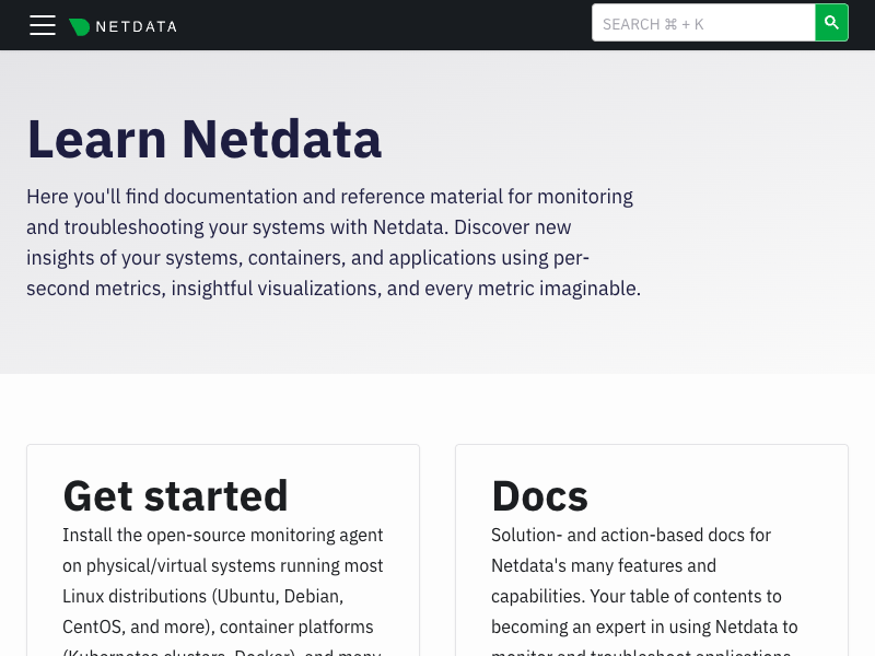 Netdata API