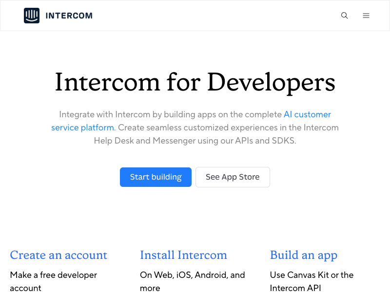 Intercom API
