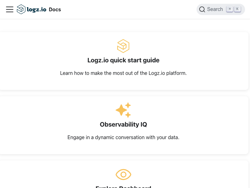 Logz.io API