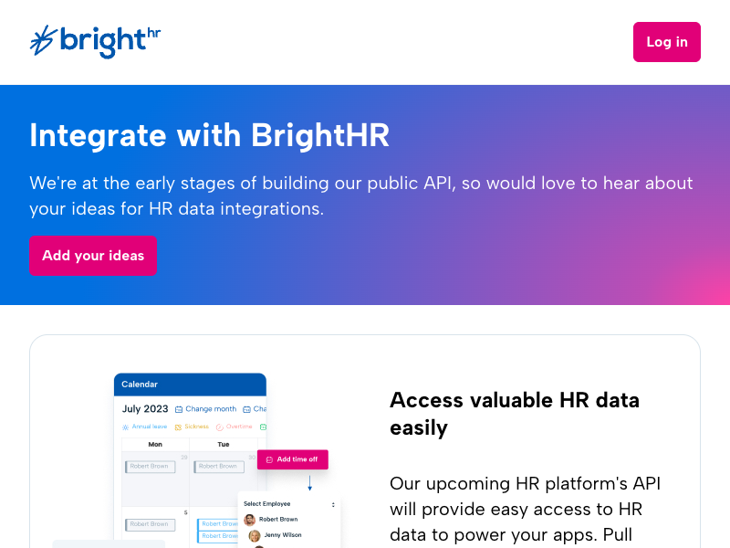 BrightHR API