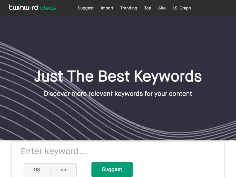 Twinword API