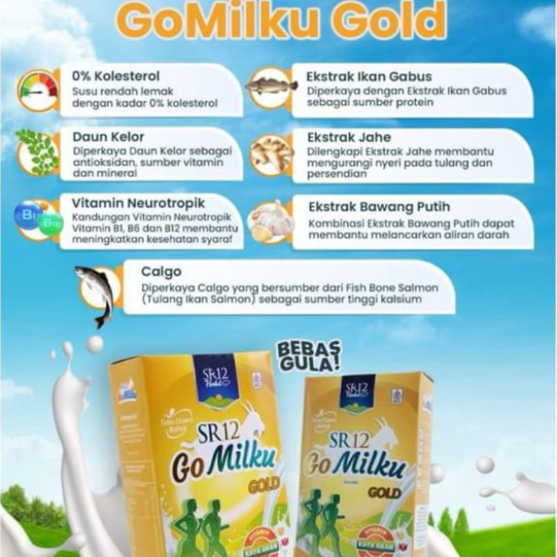 Susu SR12 GoMilku Gold
