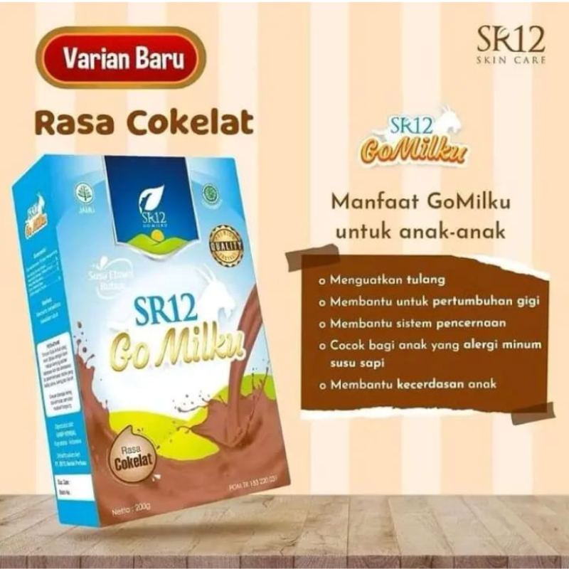 Susu SR12 GoMilku Coklat
