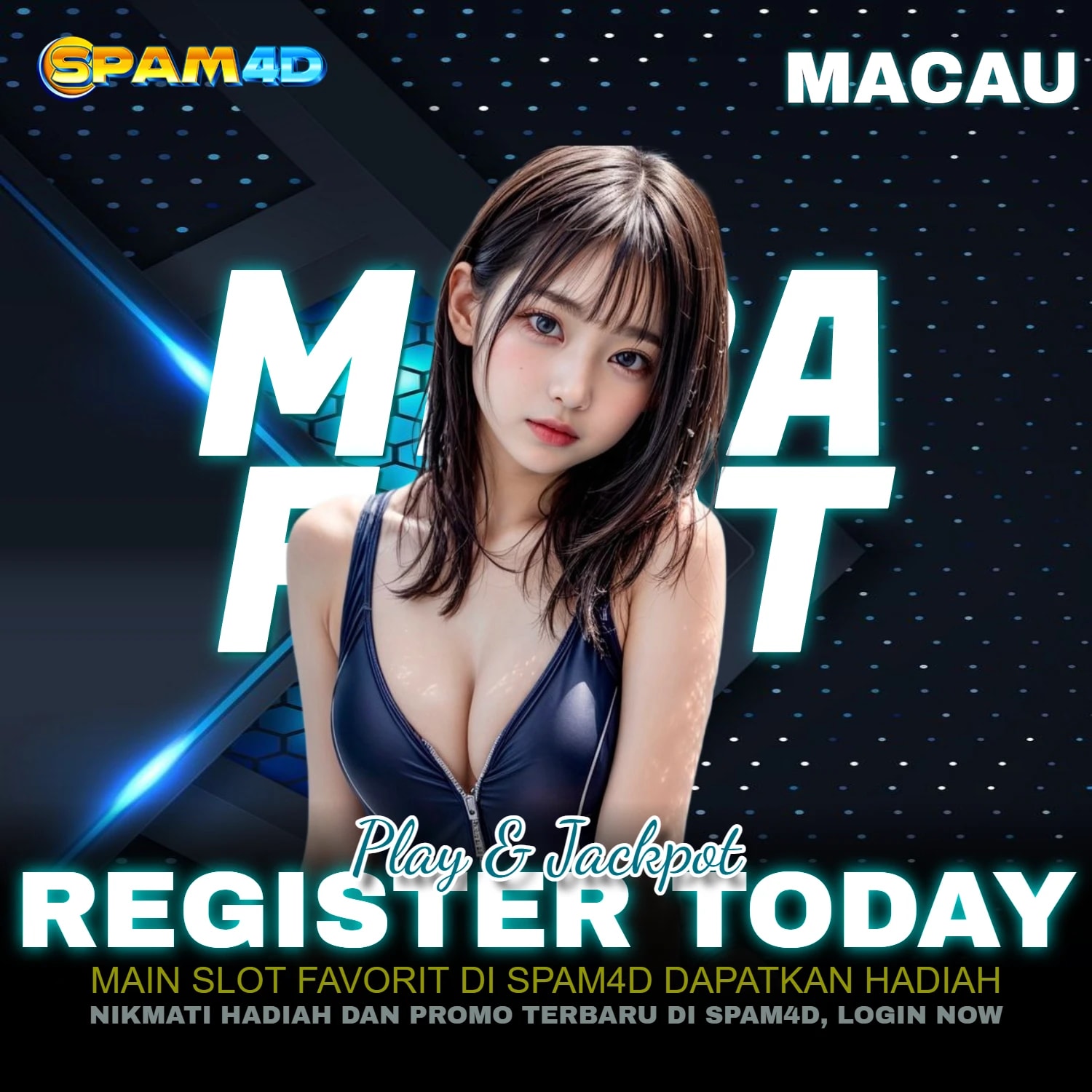 SPAM4D • Raja Slot Gacor & Togel Deposit Receh image 1