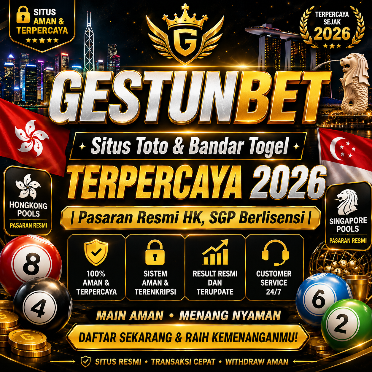 GESTUNBET: SLOT777 Situs Toto Online Terlengkap 2026 Deposit QRIS 10K Terverifikasi image 1