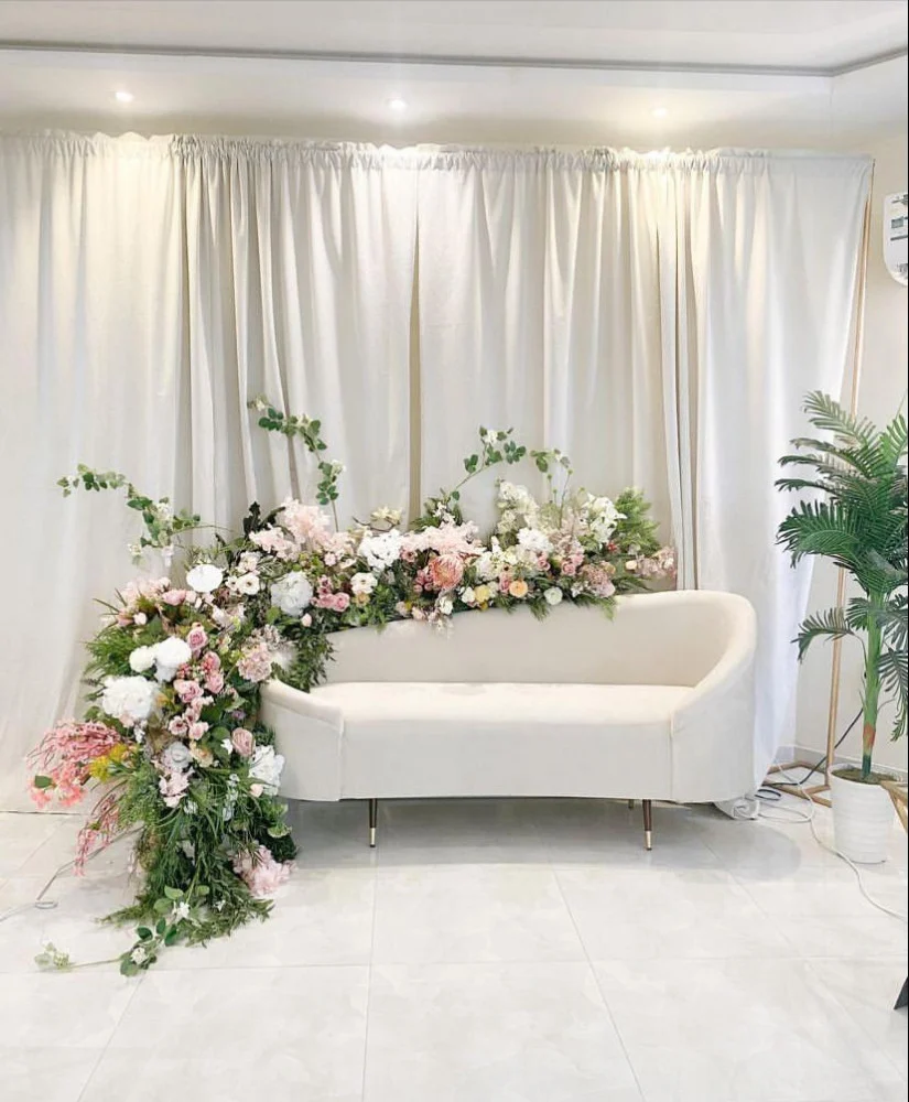 Typical Arab wedding chair.
