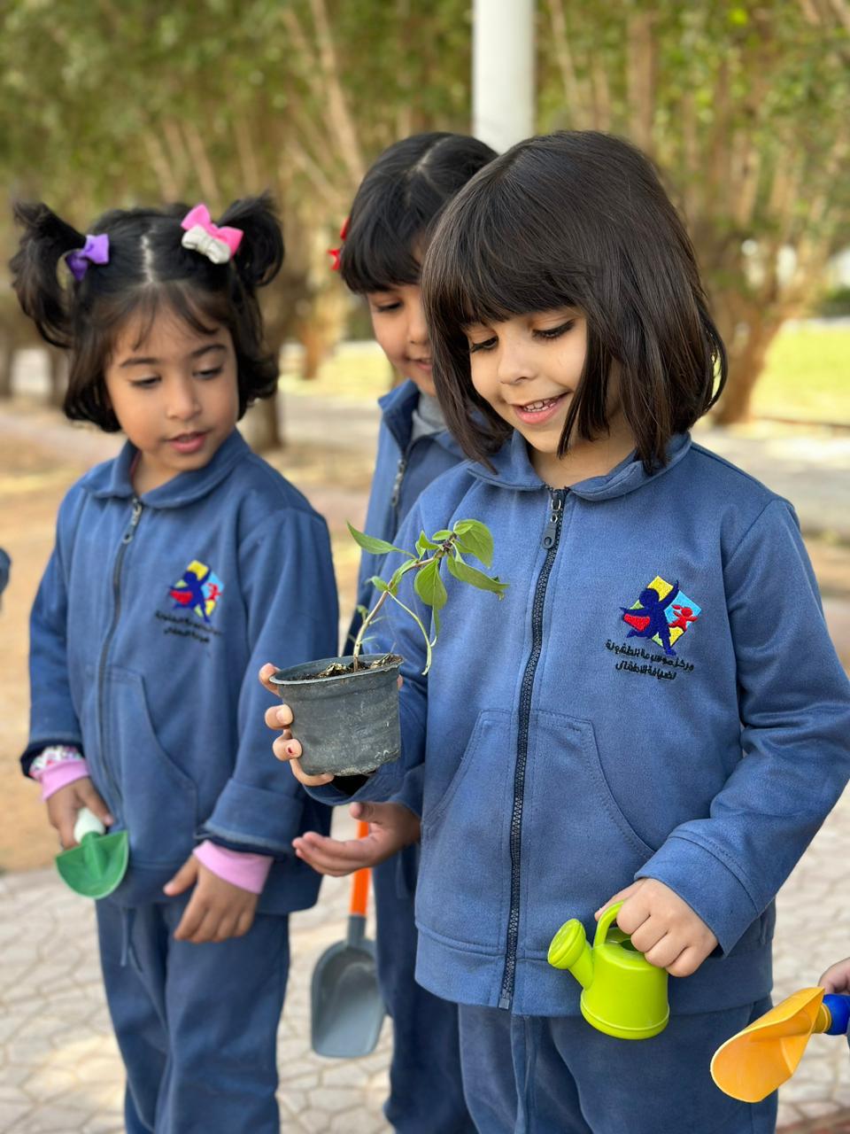 تفعيل مبادرة الرياض الخضراء مع أطفال موسوعة الطفولة