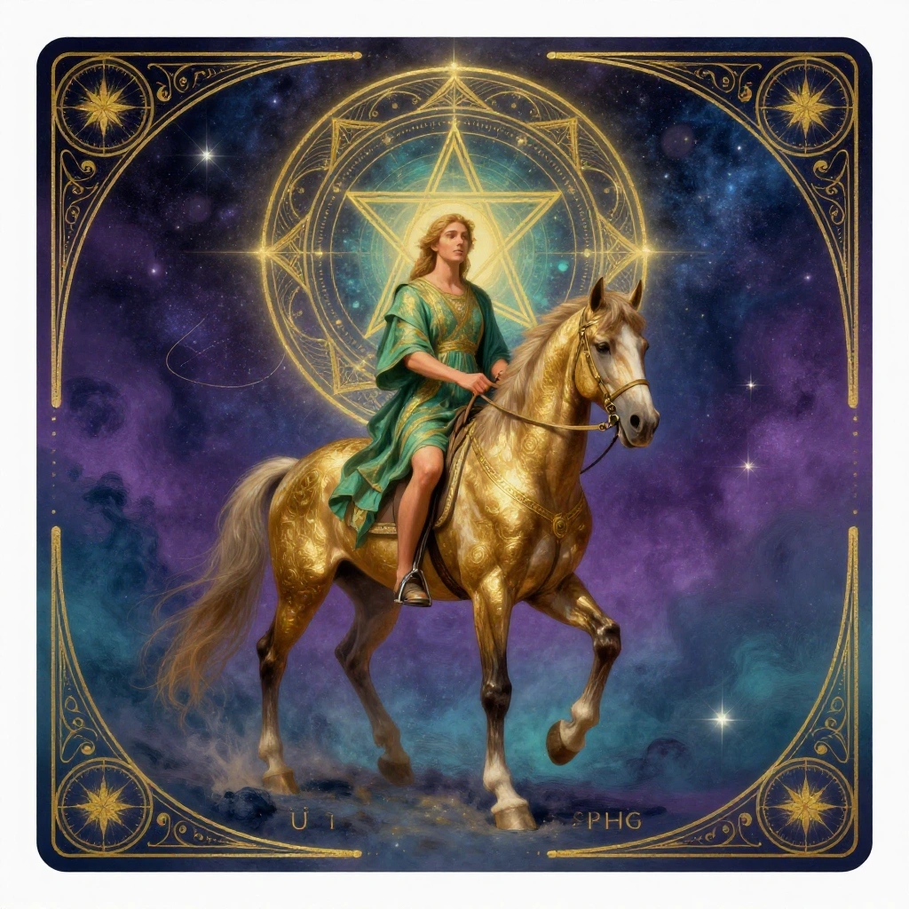 Knight of Pentacles tarot card art