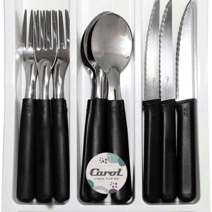 Set 24 piezas cubiertos más organizador