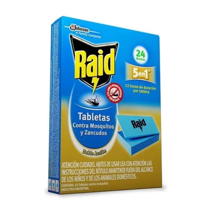 Pastillas/ tabletas RAID