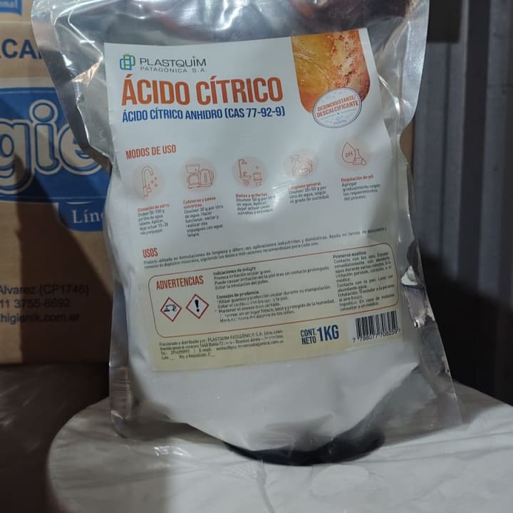Ácido Cítrico 1 kg