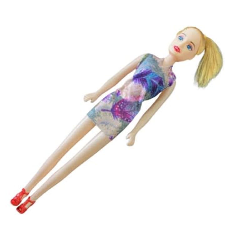 Muñeca - vestido corto en bolsa