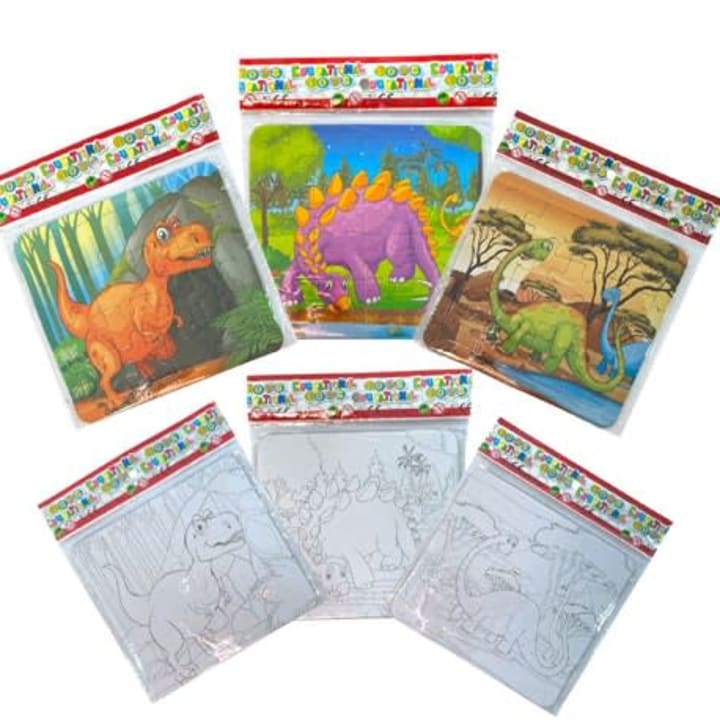 Juego - rompecabezas dino 16PC