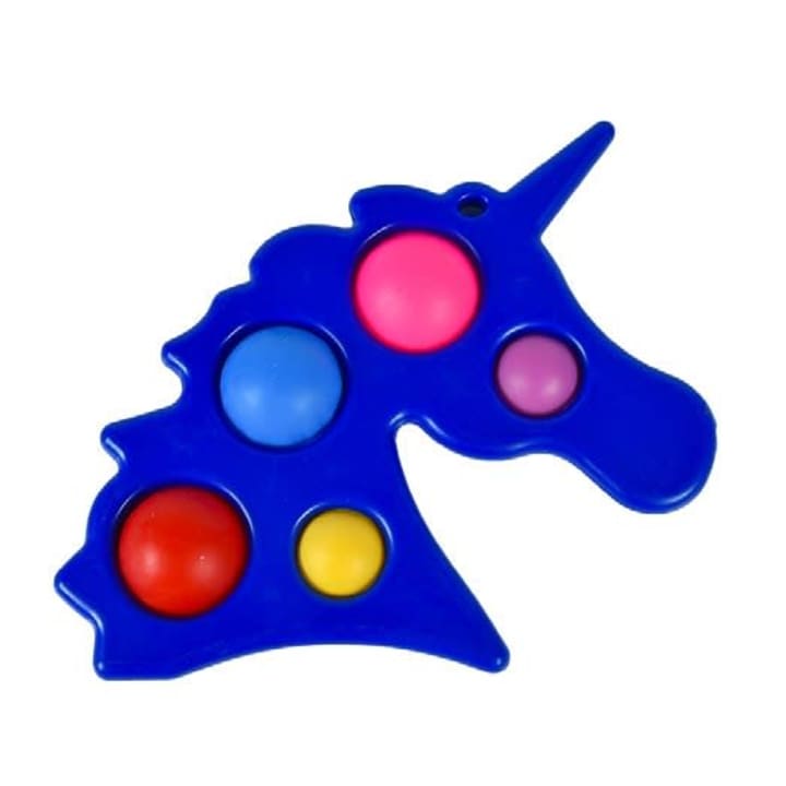 Pop it - unicornio llavero bolsa
