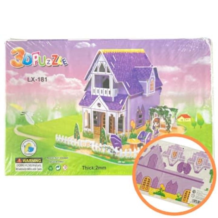 Rompecabezas 3D casa 26 pcs