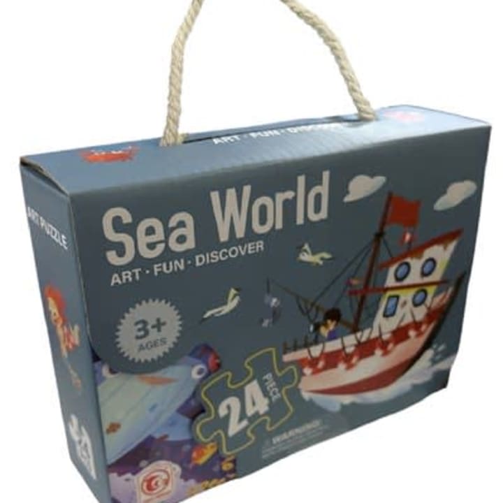Juego - rompecabezas bote 24 pcs