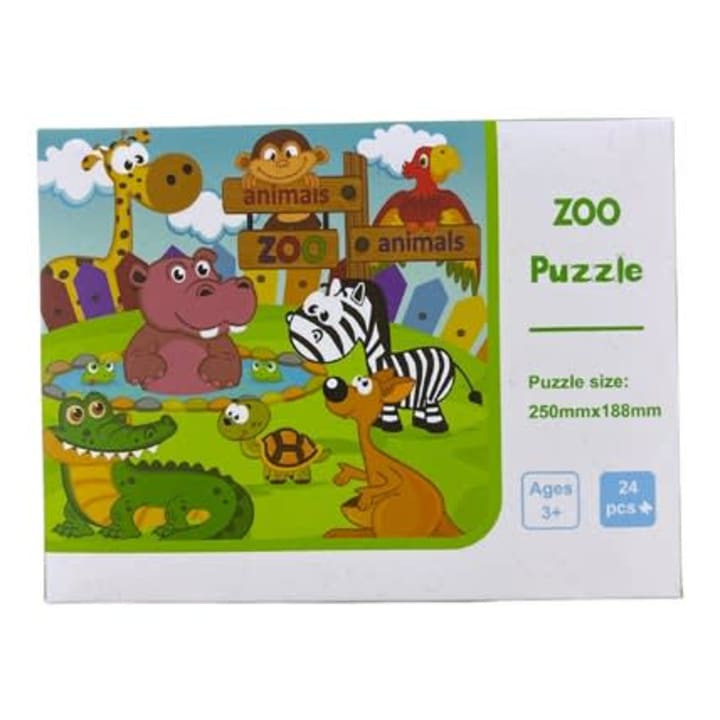 Juego - rompecabezas zoo 24 pcs