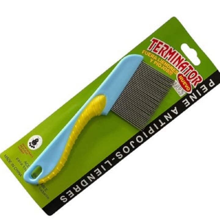 Peine fino metal