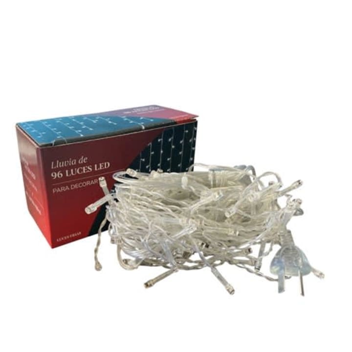 Luz LED lluvia x 96 blanca