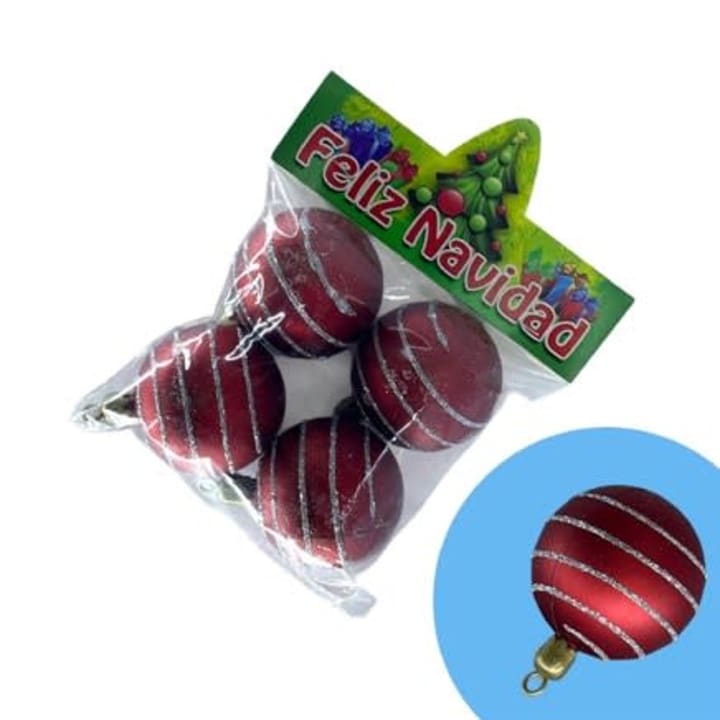 Globo Nº5 decorado bolsa x 4