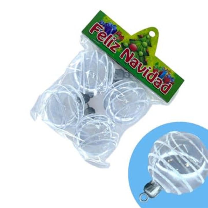 Globo Nº5 cristal bolsa x 4