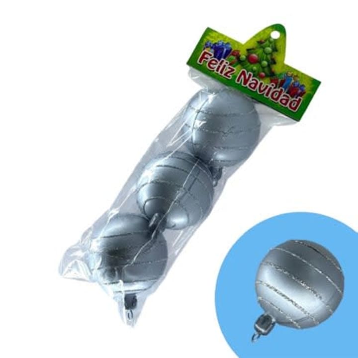 Globo Nº6 decorado bolsa x 3