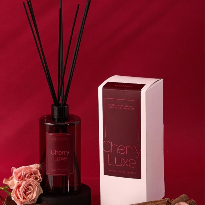 DIFUSOR VARILLAS CHERRY LUXE 400ML
