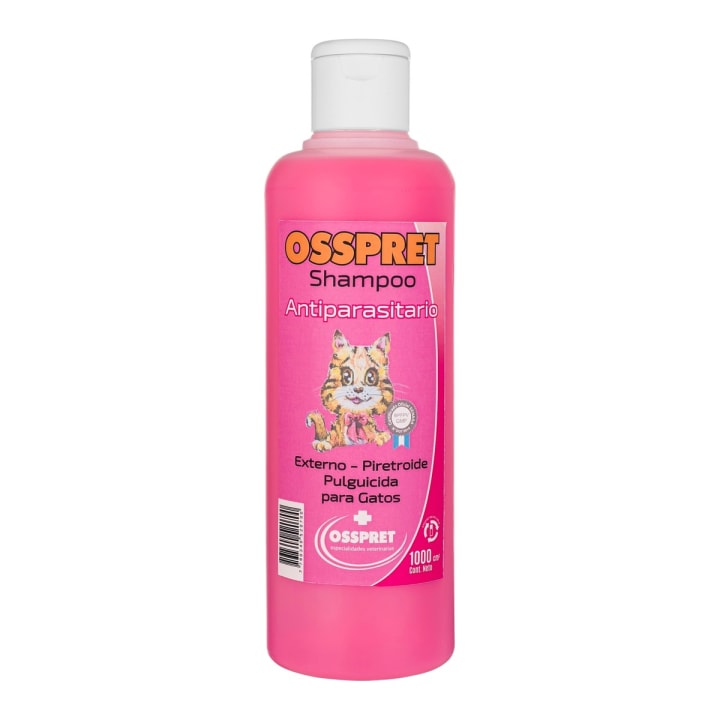 Shampoo pulguicida para gatos Osspret