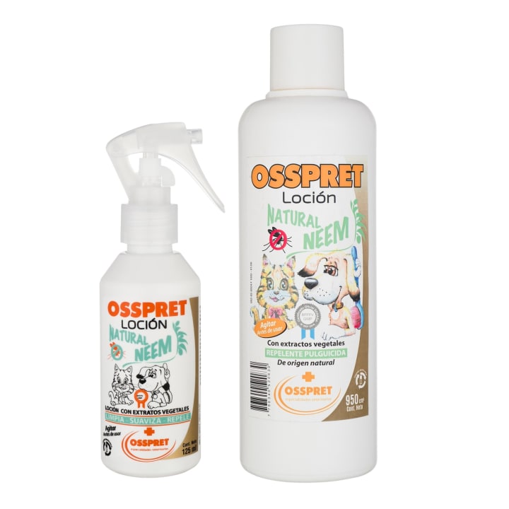 Loción natural neem Osspret