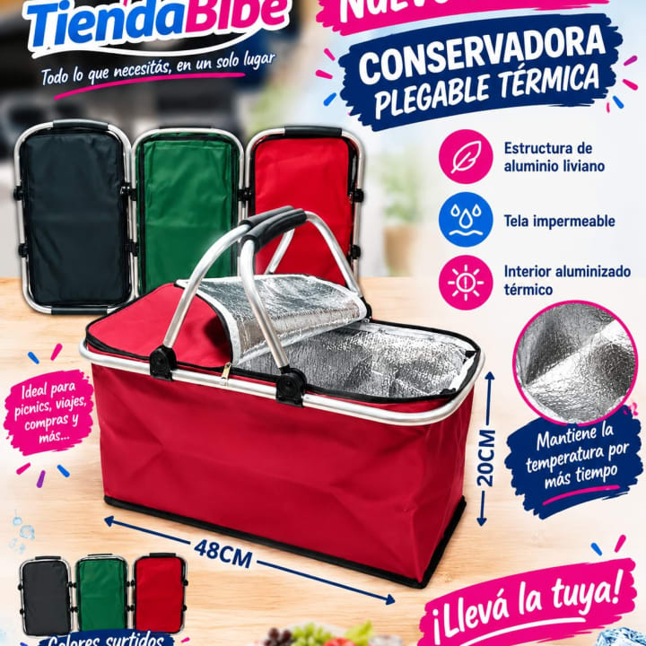 Conservadora plegables
