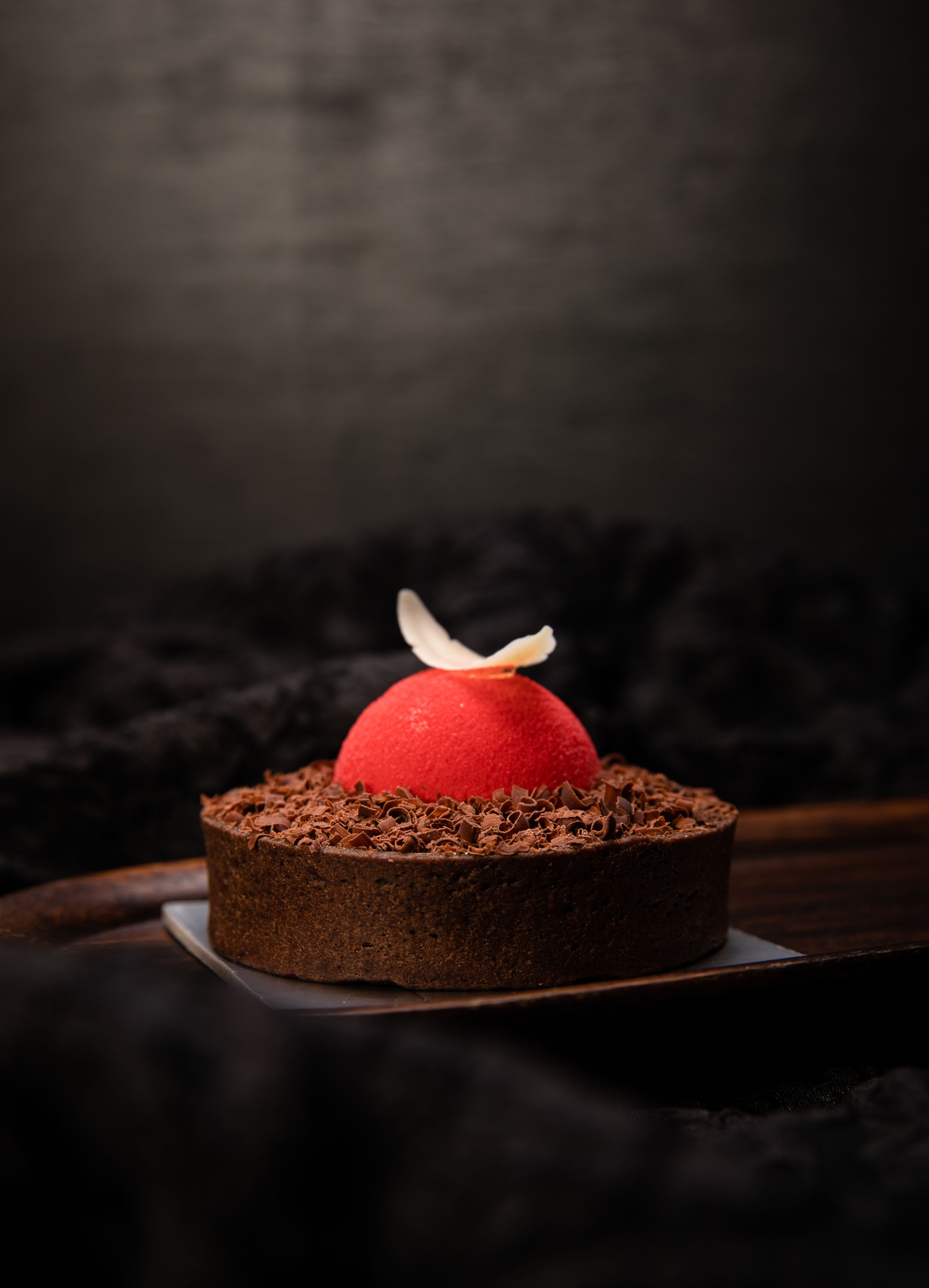 Patisserie display case