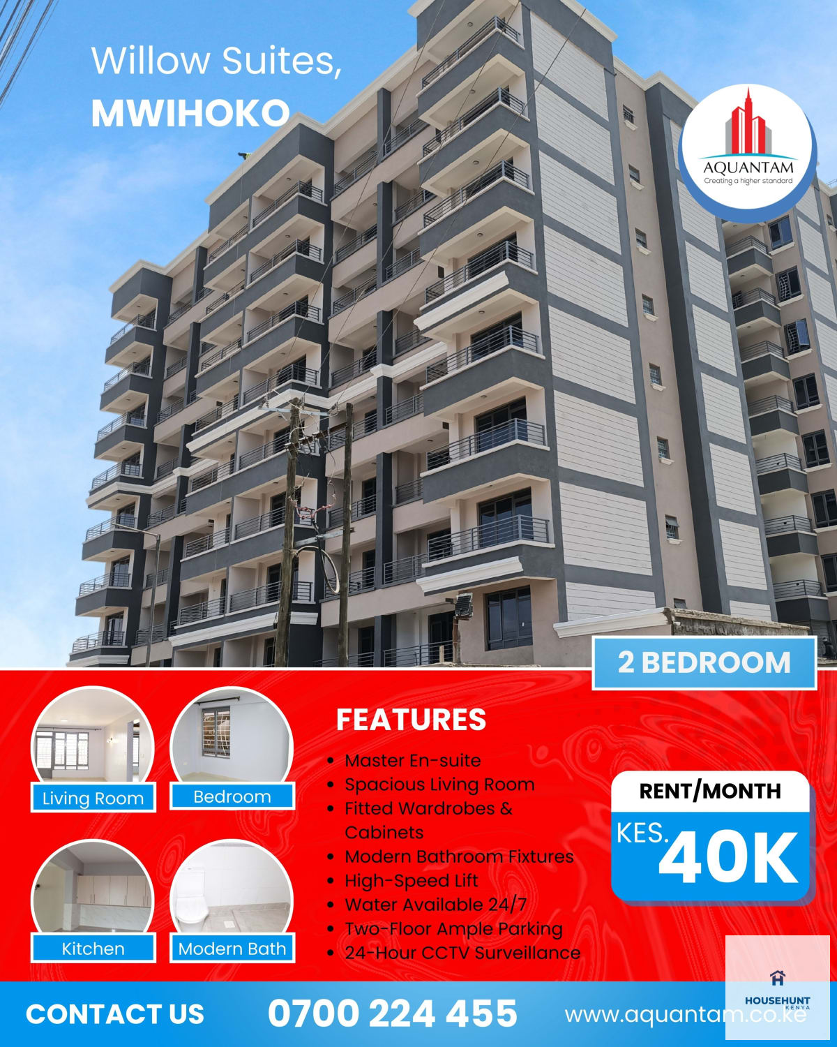 Willow Suites – 2 Bedroom Apartments - Image 1