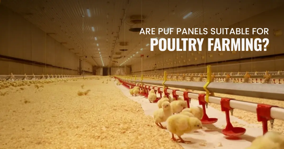 Are PUF Panels Suitable for Poultry Farming?