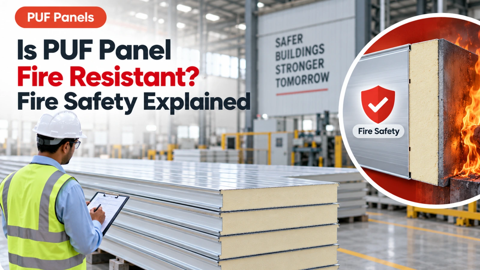 Is PUF Panel Fire Resistant? Fire Safety Explained