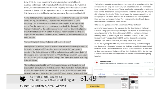 The result of highlighting text and pressing command/control + shift + S to generate the quote back. There are options to copy embed, copy markdown or close the quote at the bottom of the caption.