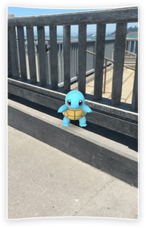 Different images from Pokemon Go in San Francisco, CA. Images from http://www.pokemongo.com/en-us/photos/)