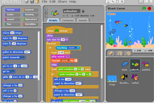 Scratch 2.0 screenshot