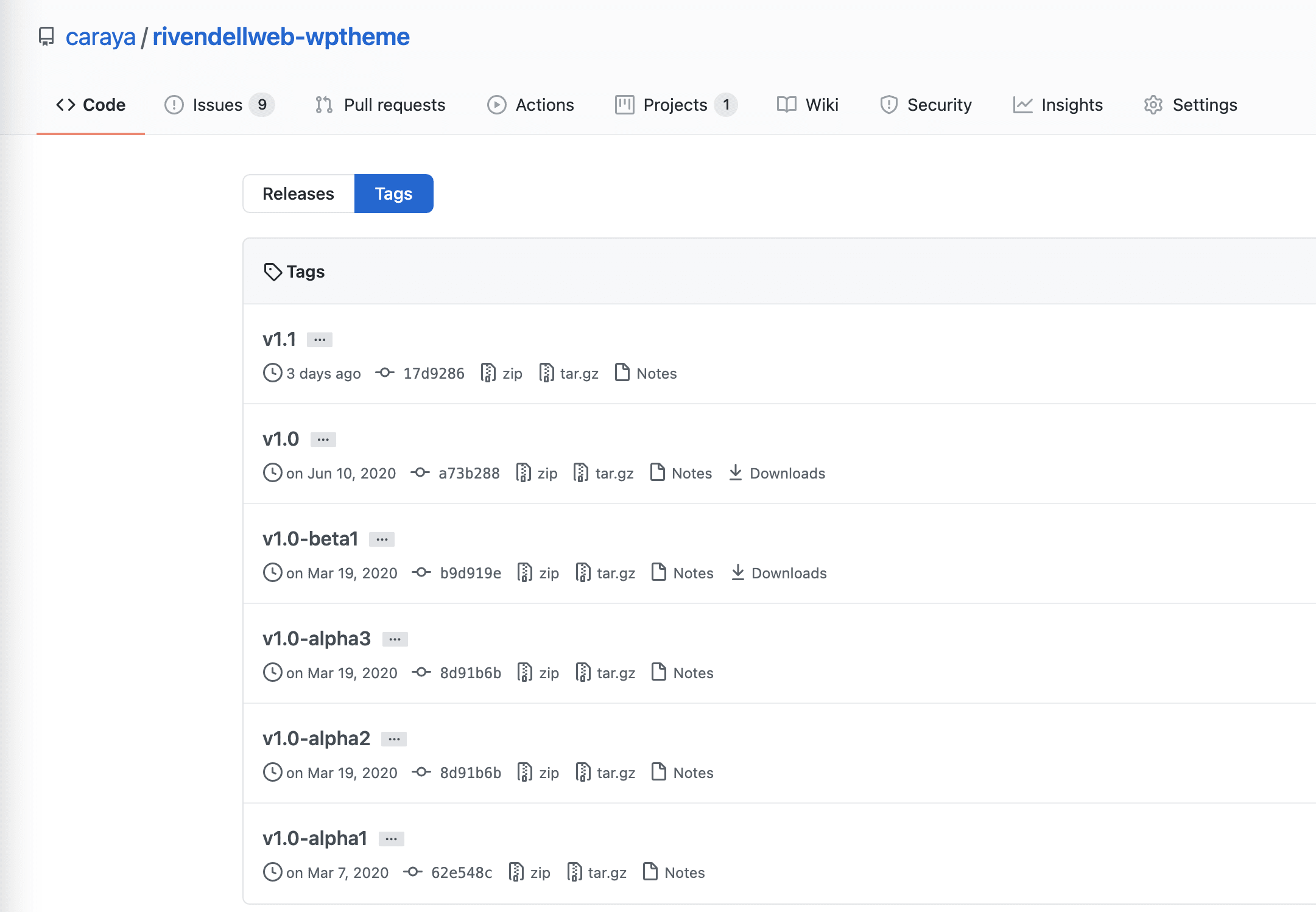 github find file tag