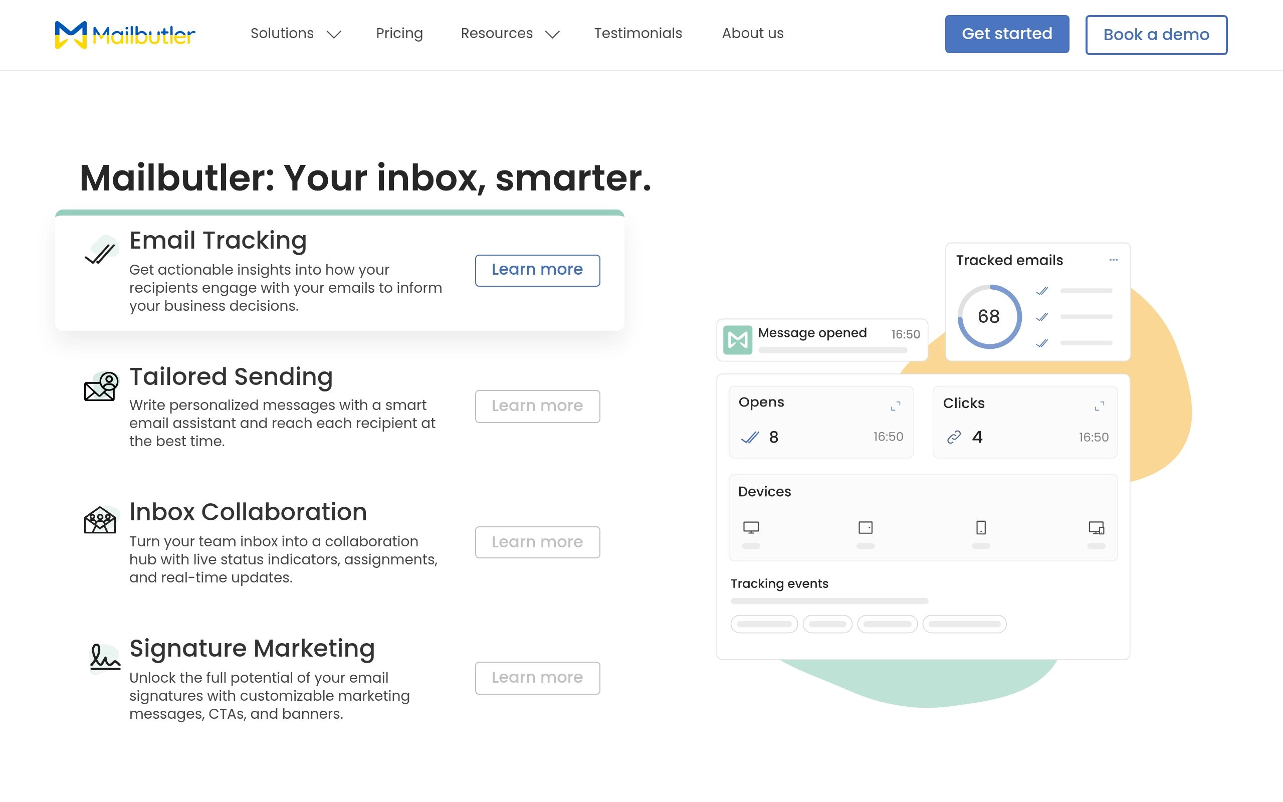 Mailbutler AI assistant integration sidebar for Apple Mail and Outlook