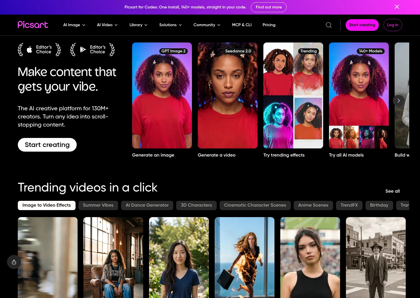 Picsart AI Studio and Mobile Creative Canvas