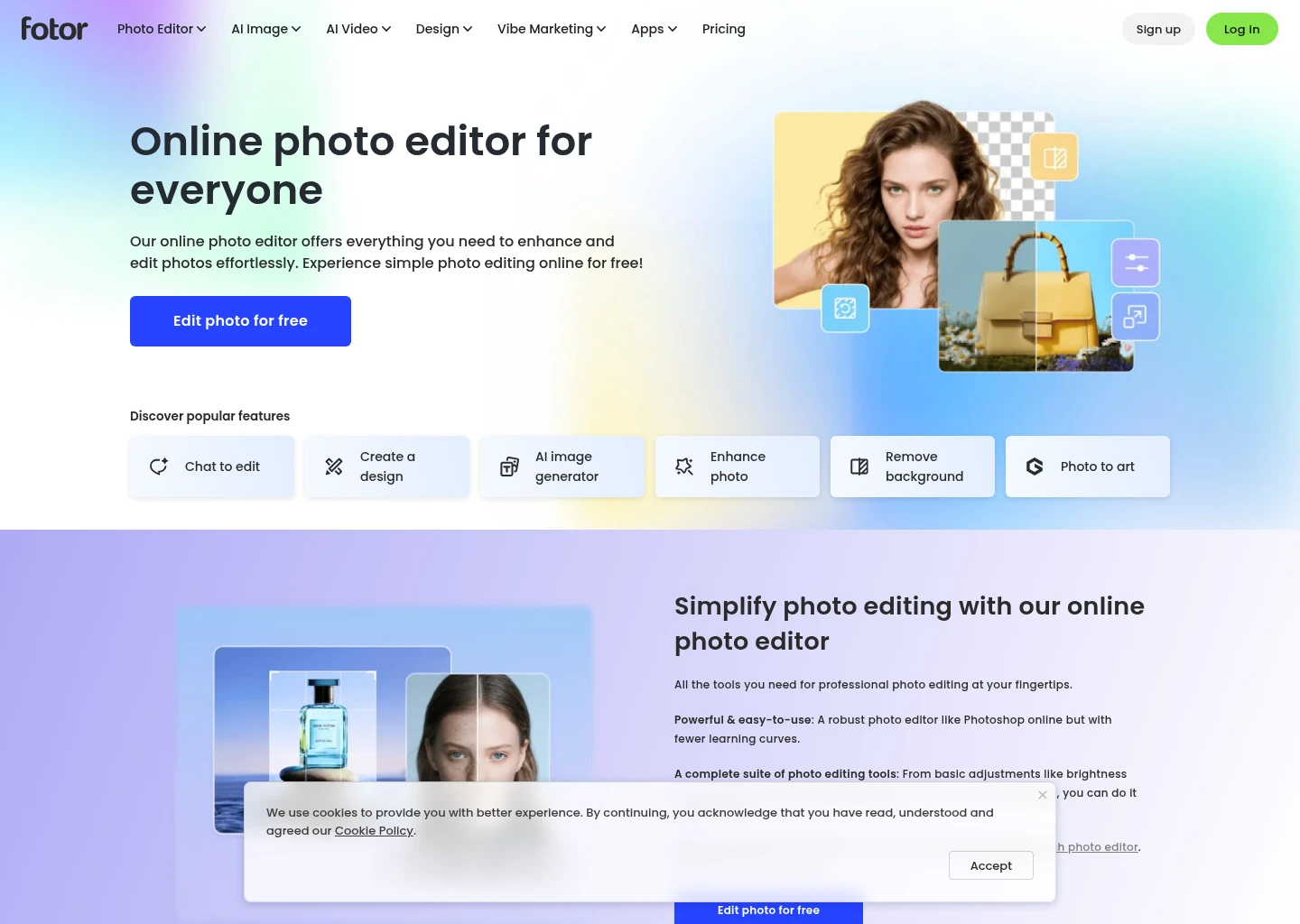 Fotor AI Graphic Design and Photo Enhancement Platform