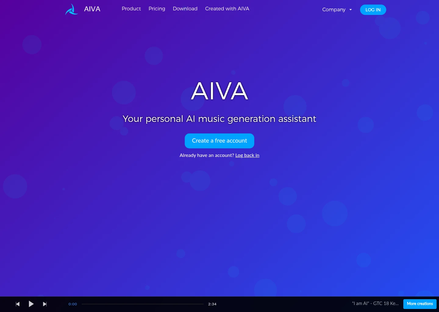 AIVA Orchestral Composition Interface and Roll Editor