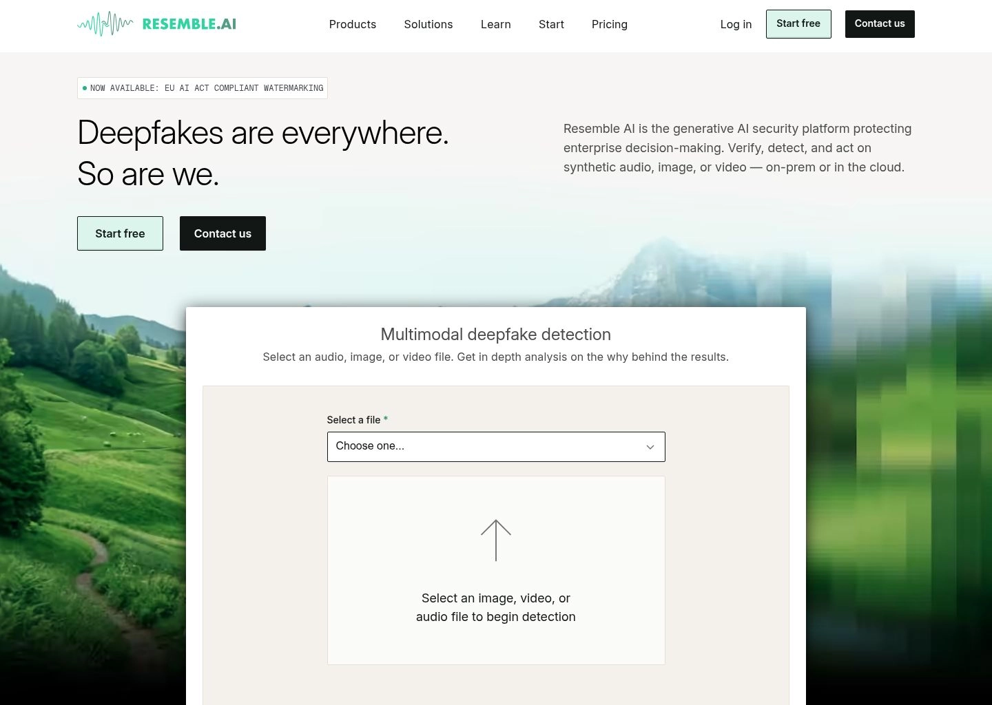 Resemble AI Real Time Voice Synthesis and Emotion Sliders