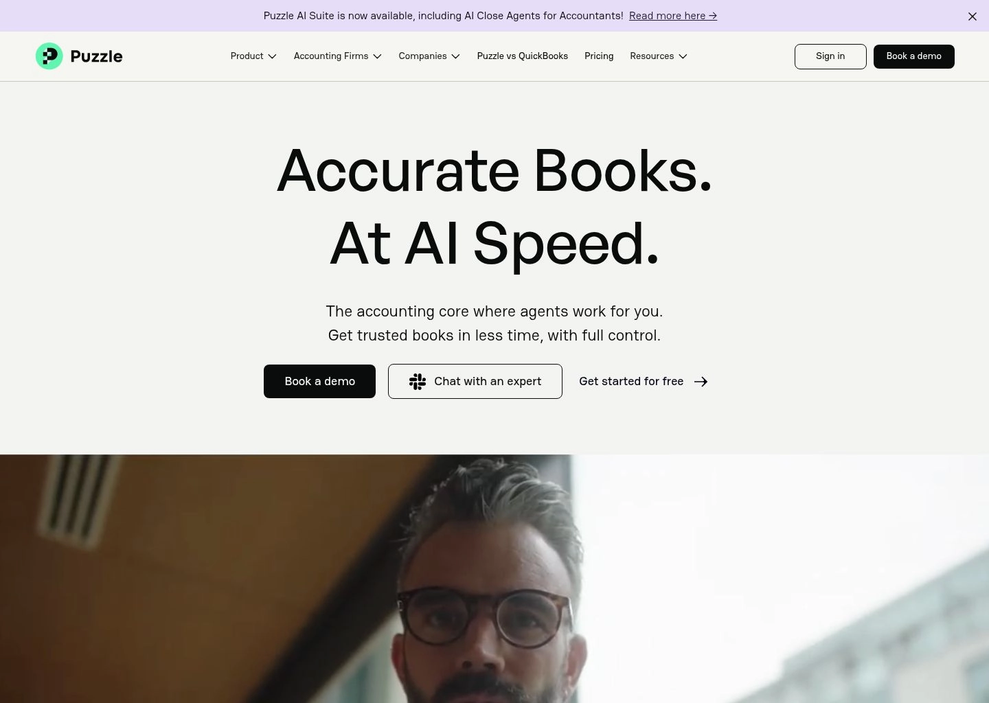 Puzzle Real-Time General Ledger and SaaS Metrics Dashboard